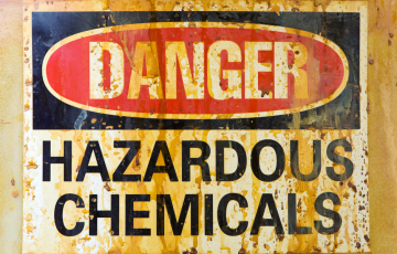 Hazardous Chemicals Sign - Canva