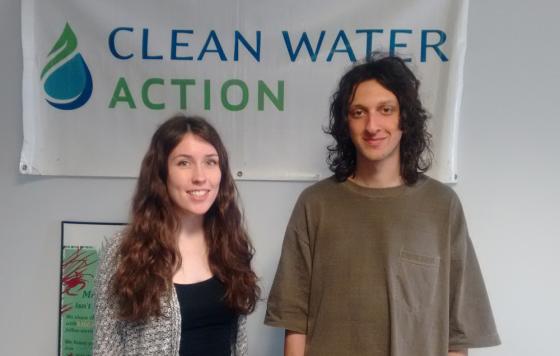 Abagail and Sam - Clean Water Interns. 