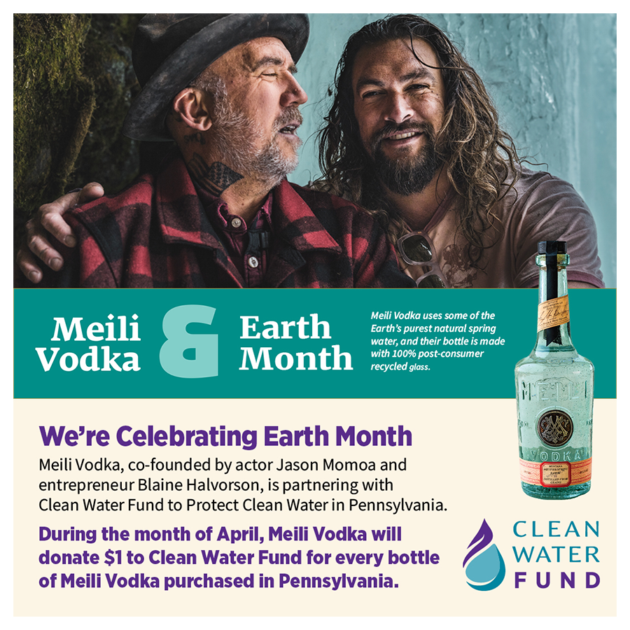 Meili Vodka/Clean Water Fund Partnership in PA
