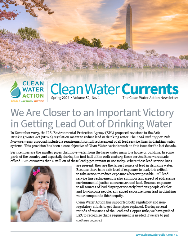 Clean Water Action Currents | Spring 2024