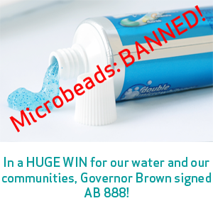 Microbeads banned!