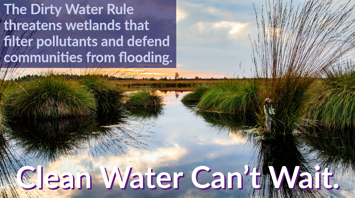 Stop the dirty water rule!