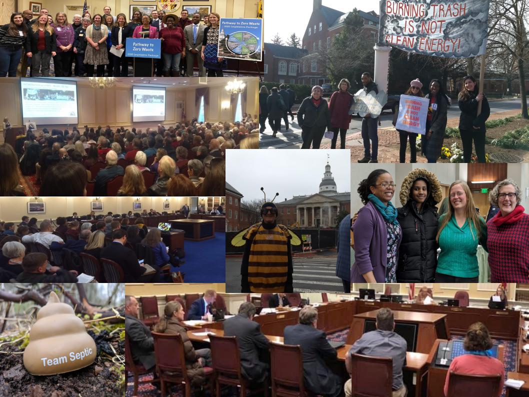 A collage of images from the 2020 legislative session