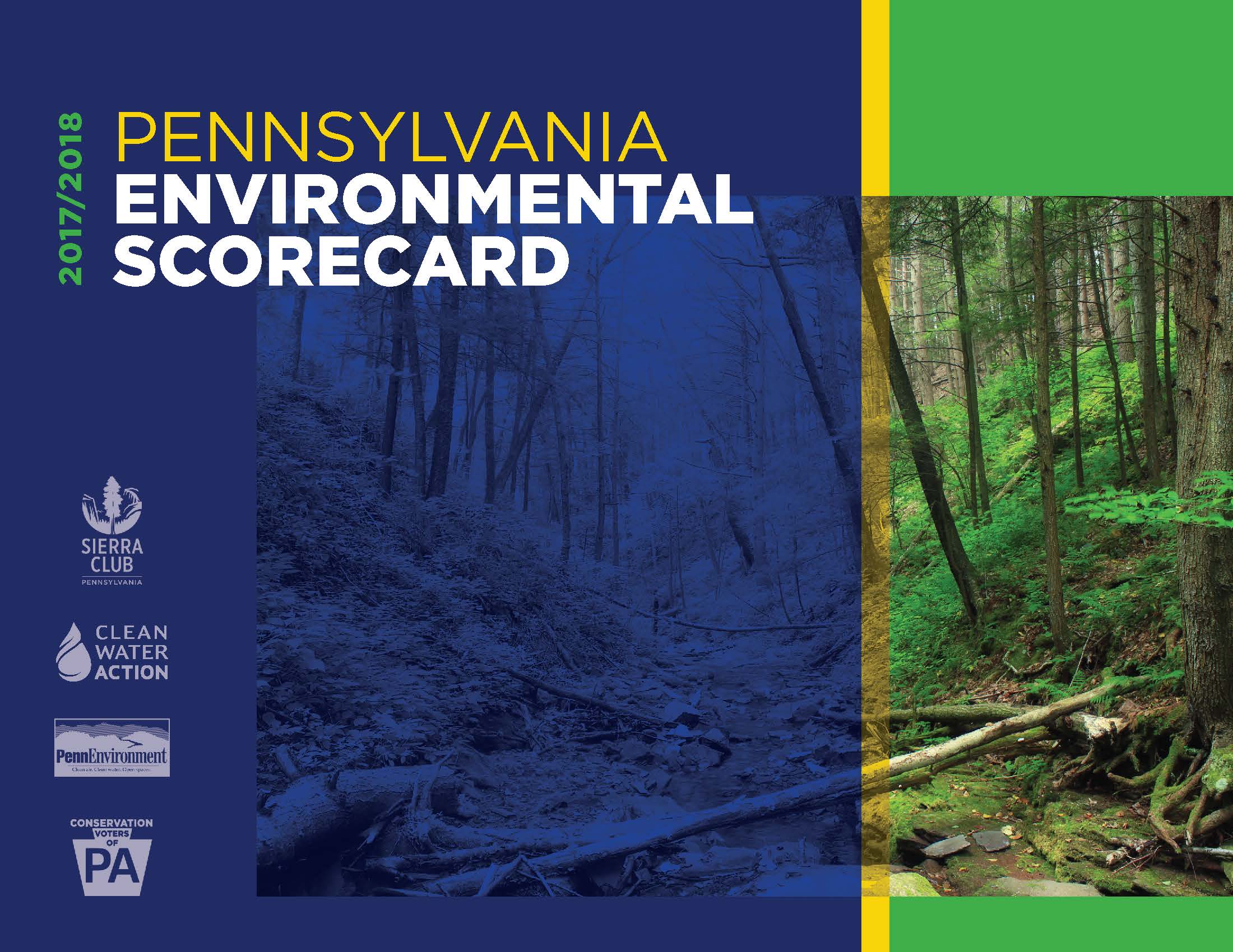 2017/2018 Pennsylvania Environmental Scorecard
