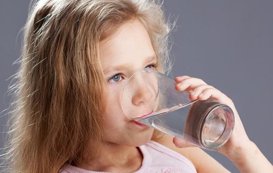 Girl drinking water, photo: Aqua Mechanical